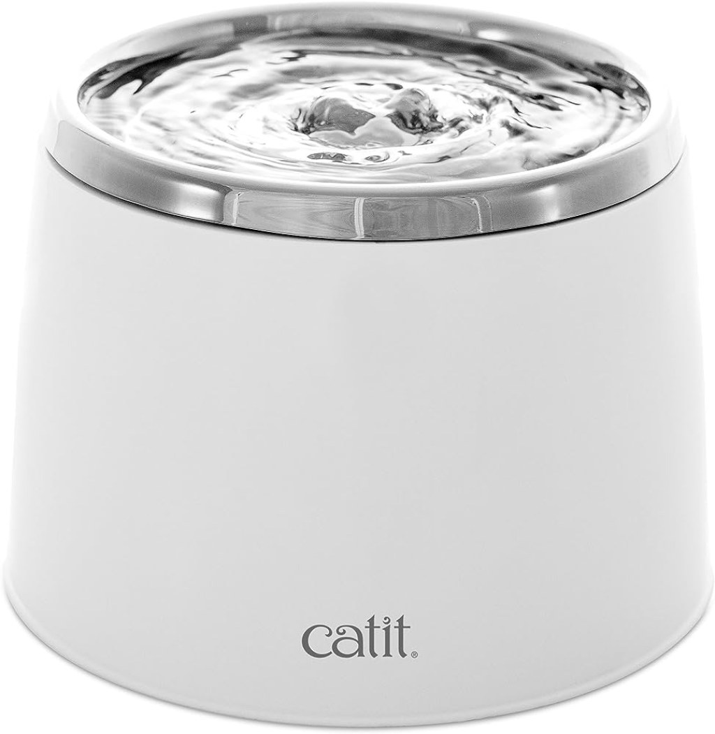Picture of: Catit “Fresh & Clear” Drinking Fountain with Stainless Steel